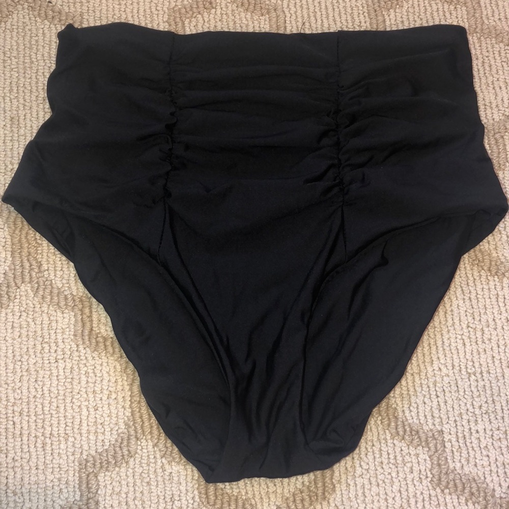 High waisted bikini bottoms